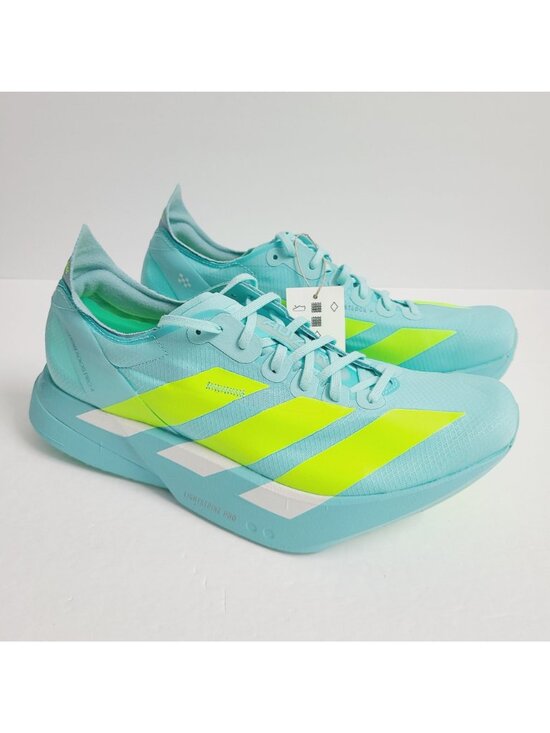 NEW Adidas Adizero Adios Pro 4 Running Shoes JR1251 Size 10 Flash Aqua main image 5